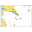 Product image of Admiralty Chart 4476 | Leyte Gulf and Approaches, featuring navigational markings, depth soundings, and coastal features, essential for safe marine navigation. It could be displayed as an art piece or used for navigation on a boat or ship.