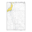 Product image of Admiralty Chart 4510 | Eastern Portion of Japan, featuring navigational markings, depth soundings, and coastal features, essential for safe marine navigation. It could be displayed as an art piece or used for navigation on a boat or ship.