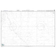 Product image of Admiralty Chart 4613 | Chatham Islands to Ile Rapa, featuring navigational markings, depth soundings, and coastal features, essential for safe marine navigation. It could be displayed as an art piece or used for navigation on a boat or ship.