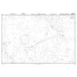 Product image of Admiralty Chart 4617 | Tuvalu to Palmyra Island, featuring navigational markings, depth soundings, and coastal features, essential for safe marine navigation. It could be displayed as an art piece or used for navigation on a boat or ship.