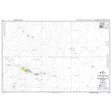 Product image of Admiralty Chart 4629 | Samoa Islands to Northern Cook Islands and Tokelau, featuring navigational markings, depth soundings, and coastal features, essential for safe marine navigation. It could be displayed as an art piece or used for navigation on a boat or ship.