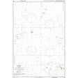 Product image of Admiralty Chart 4653 | Malden Island to Iles de la Societe, featuring navigational markings, depth soundings, and coastal features, essential for safe marine navigation. It could be displayed as an art piece or used for navigation on a boat or ship.