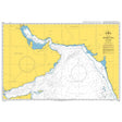 Product image of Admiralty Chart 4705 | Arabian Sea, featuring navigational markings, depth soundings, and coastal features, essential for safe marine navigation. It could be displayed as an art piece or used for navigation on a boat or ship.