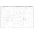 Product image of Admiralty Chart 4712 | Iles Crozet to Prince Edward Islands, featuring navigational markings, depth soundings, and coastal features, essential for safe marine navigation. It could be displayed as an art piece or used for navigation on a boat or ship.