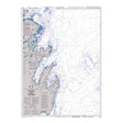 Product image of Admiralty Chart 4733 | Cape Race to/ A Cape Freels, featuring navigational markings, depth soundings, and coastal features, essential for safe marine navigation. It could be displayed as an art piece or used for navigation on a boat or ship.