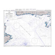 Product image of Admiralty Chart 4763 | Sydney to/a Saint-Pierre, featuring navigational markings, depth soundings, and coastal features, essential for safe marine navigation. It could be displayed as an art piece or used for navigation on a boat or ship.