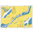 Product image of Admiralty Chart 4789 | Batiscan au/to Lac Saint-Pierre, featuring navigational markings, depth soundings, and coastal features, essential for safe marine navigation. It could be displayed as an art piece or used for navigation on a boat or ship.