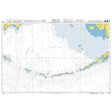 Product image of Admiralty Chart 4813 | Bering Sea Southern Part, featuring navigational markings, depth soundings, and coastal features, essential for safe marine navigation. It could be displayed as an art piece or used for navigation on a boat or ship.