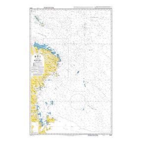 Product image of Admiralty Chart 4900 | Ross Sea, featuring navigational markings, depth soundings, and coastal features, essential for safe marine navigation. It could be displayed as an art piece or used for navigation on a boat or ship.