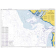 Product image of Admiralty Chart 4945 | Approaches to/Approches a Juan de Fuca Strait, featuring navigational markings, depth soundings, and coastal features, essential for safe marine navigation. It could be displayed as an art piece or used for navigation on a boat or ship.