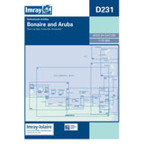 Imray Chart D231: Bonaire and Aruba by Imray is a waterproof nautical chart for Eastern Caribbean navigation, featuring a map index, 1:75,000 scale, and WGS 84 datum.