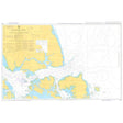 The Admiralty Instructional Chart 5118 for Singapore Strait and its Eastern Approaches is a nautical chart that complies with SOLAS regulations. It accurately displays water depths, navigational hazards, commercial shipping routes, and land areas in yellow. Labels, coordinates, and various nautical symbols are detailed throughout this Admiralty Standard Nautical Chart.