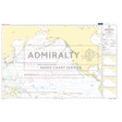 Admiralty Routeing Chart 5127(3): North Pacific Ocean - March by Admiralty shows ocean currents, wind directions, coastlines of Asia, North America, Pacific islands, with a title, legend, and shipping routes on the right.