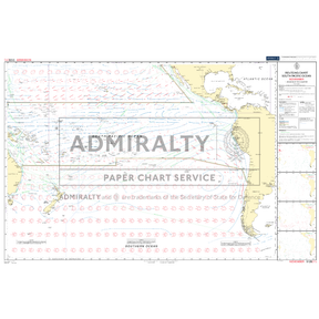 Admiralty Routeing Chart 5128(11): South Pacific Ocean - November shows currents, winds, shipping routes, and coastlines—ideal for passage planning or as a reference with other Admiralty navigation charts.