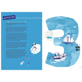 Discover page 3 of "All Hands on Deck" by Adlard Coles, featuring a sailing-theme activity. This engaging page includes a young sailor in a rubber ring, a large sailboat illustration, and text that discusses testing boat shapes in a tank with a stick and wheels. Chapter 3 is titled "Sailing Rules," making it perfect for exploring exciting boat-related activities.