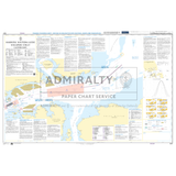 Product image of Admiralty Chart 5527 | Mariners' Routeing Guide - Singapore Strait Eastern Part, featuring navigational markings, depth soundings, and coastal features, essential for safe marine navigation. It could be displayed as an art piece or used for navigation on a boat or ship.