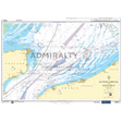 An Admiralty Small Craft Chart titled "5606 - Thames Estuary, Ramsgate to Canvey" is invaluable for maritime experts. It features coastal outlines and includes detailed information about shipping routes, water depths, navigational aids, and geographic points essential for coastal navigation.