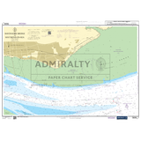 The "Admiralty Small Craft Charts - 5606 - Thames Estuary, Ramsgate to Canvey" depicts the coastline, shallow waters, and depth contours in Southend-on-Sea near Havengore Bridge. Various maritime symbols, navigational aids, and annotations are included. Designed for coastal navigation by maritime experts, the chart features a watermark that reads "ADMIRALTY Paper Chart Service.