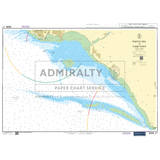 A maritime navigational chart titled "Admiralty Small Craft Charts - 5608 - Bristol Channel." The chart, ideal for coastal navigation and small craft use, features coastal outlines, depth measurements, navigation routes, and other nautical information. The background includes labels, symbols, and detailed coastal topography in primarily blue and tan colors.