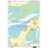 The Admiralty Small Craft Charts - 5608 - Bristol Channel by Admiralty depicts a nautical chart of the Bristol Channel, Avonmouth, and King Road with detailed depths, navigation aids, and topographic information essential for coastal navigation. Insets provide intricate details of Avonmouth Docks and the approach to King Road. © Crown copyright; use permitted by the UK Hydrographic Office. Perfect for maritime experts.