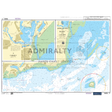 The Admiralty Small Craft Chart 5608_17: Approaches to Barry and Cardiff, created by Admiralty, depicts nautical routes to Barry and Cardiff. The chart includes detailed insets of harbor areas, showcasing sea depths, navigation aids, and surrounding geographic features.