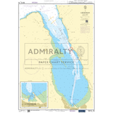 This Admiralty Small Craft Charts product, specifically chart number 5610 titled "The Firth of Clyde," provides detailed nautical charting of Loch Ryan in Scotland. It includes various navigational aids, depth contours, and coastal features essential for coastal navigation. An inset map depicting the area around Stranraer is located in the lower-left corner.