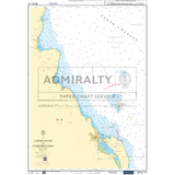 The Admiralty Small Craft Charts - 5612 - Northern Ireland is an essential nautical chart detailing the depths, navigational hazards, and coastal features from Larne Lough to Cushendun Bay. This chart includes a scale and compass, along with Admiralty branding, making it ideal for maritime experts engaged in coastal navigation. Adjacent land areas and the North Channel are marked, featuring various maritime symbols and coordinates.