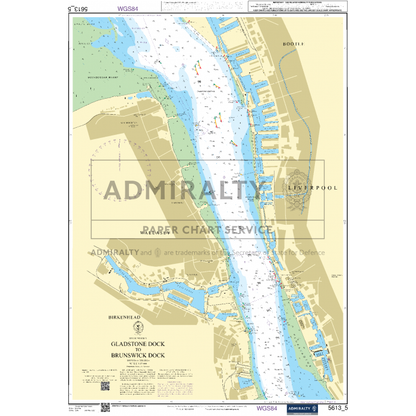 Admiralty Small Craft Charts - 5613 - Irish Sea, East Part and Isle of Man