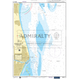 The Admiralty Small Craft Chart 5614_3: Approaches to Lowestoft provides a detailed nautical chart with coastal outlines, depth contours, and navigational marks. It features navigation aids from the Admiralty brand for safe navigation and includes the UK Hydrographic Office's Admiralty logo.