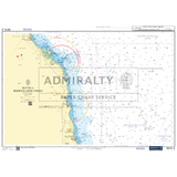 Nautical chart displaying the coast from Whitby to Edinburgh. Includes depth contours, navigational hazards, lighthouses, and coastal features ideal for small craft charts. Title "Admiralty Small Craft Charts - 5615 - East Coast" in the center. Notations and symbols cover marine and coastal navigation information under the Admiralty brand.