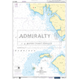 The Admiralty Small Craft Chart 5616_12: Rum to Loch Bracadale, created by Admiralty, depicts the islands and coastal regions of Loch Bracadale and parts of the Hebrides. It includes navigation aids with clearly marked depth measurements and navigational markers set against detailed water and land features.