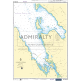 The Admiralty Small Craft Charts - 5616, featuring the West Coast of Scotland and Outer Hebrides, showcases a nautical chart of Loch Dunvegan on the Isle of Skye. This detailed chart includes comprehensive bathymetric data, depth contours, coastal landmarks, and navigational hazards. Perfect for maritime experts, it prominently displays the "ADMIRALTY" watermark.