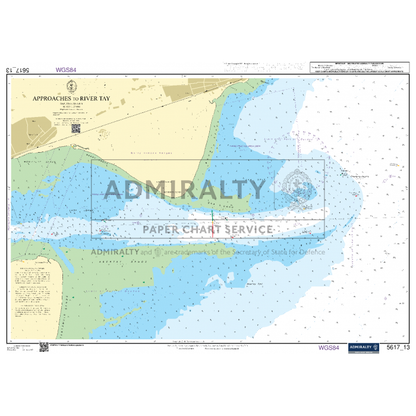 Admiralty Small Craft Charts - 5617 - East Coast of Scotland