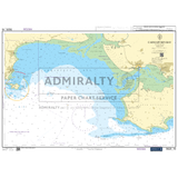 The **Admiralty Small Craft Charts - 5620 - South West Wales** is expertly labeled with navigational details, coordinates, and depth measurements. This chart includes coastal outlines and vital geographic features for reliable maritime and coastal navigation in Carmarthen Bay.