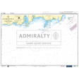 Admiralty Small Craft Chart 5621_14: Dunabrattin Head to Tuskar Rock, provided by the Admiralty brand, displays coastal outlines, navigational routes, and symbols. It includes water depth information, landmarks, and essential notes for mariners navigating MCA Code vessels. The central watermark states "Admiralty Paper Chart Service" by the UK Hydrographic Office.