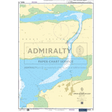 The Admiralty Small Craft Chart 5622_13: Upper Harbour (East) by the UK Hydrographic Office features a coastal area with water depths, land masses, and navigation markers. It includes labels like "Admiralty" and "Upper Harbour East," as well as scales, coordinates, and essential navigation aids along its edges.