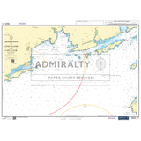 A nautical chart titled "Admiralty Small Craft Charts - 5623 - South West Coast of Ireland" showing coastal navigation information for the specified area with coastal outlines, depth markings, navigational aids, and geographic identifiers. This ADMIRALTY chart includes Admiralty and Crown logos.