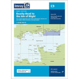 The Imray Chart C9, titled "Beachy Head to Isle of Wight," is the latest edition from Imray. It covers coastal areas of Southern England and part of the English Channel, featuring detailed insets for offshore and inshore passages. The chart includes a note mentioning "January 2024" and is available with Mobile Downloads.