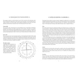 Two pages from a navigation book show "The Basics of Navigation" on the left with text and compass diagrams, while on the right, "Notes on Keeping a Logbook" offers guidance on using your Adlard Coles Nautical Logbook as an essential record-keeping tool.