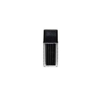 The Weems & Plath Spare Leads for Ultralight Divider (15-pack) come in a small clear plastic container with a black cap, perfect for manual plotting instruments like Weems & Plath Dividers.