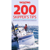 The cover of Fernhurst Books' "200 Skipper's Tips" features a sailor on a yacht at sea, the title in bold red letters, and the tagline: "Instant skills to improve your navigation and seamanship.