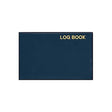 The Imray Navigator's Log Book features a durable navy blue PVC cover with "LOG BOOK" printed in yellow on the top right corner, set against a plain white background.