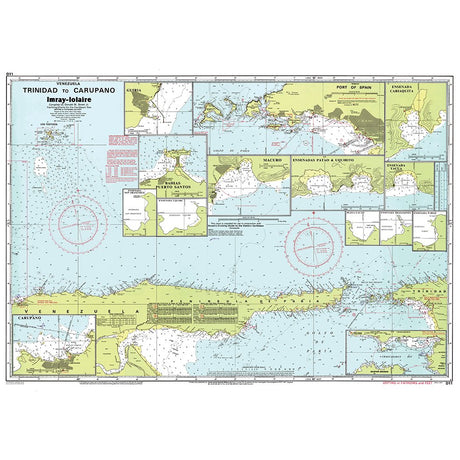 Imray Chart D11: Trinidad to Carupano chart