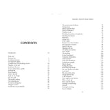 A table of contents from "Sailing, Yachts & Yarns" by Fernhurst Books shows chapters like "Holy cow!"—ideal for sailing fans or Yachting Monthly readers. The facing page covers topics such as "The sacred sound of silence.