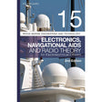 The book cover for "Reeds Vol 15: Electronics, Navigational Aids and Radio Theory for Electrotechnical Officers" by Steve Richards from the Reeds Marine Engineering series features navigation equipment images essential for Electrotechnology Officers, with a blue and white color scheme.