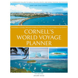 Book cover for Cornell's World Voyage Planner by Adlard Coles, featuring sailboats, tropical islands, and blue ocean waters. Title and authors Jimmy & Ivan Cornell appear prominently.