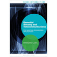 Book cover for "Essential Sensing and Telecommunications" by Christopher Lavers, part of the Reeds series, showing abstract blue, black, and green geometric shapes inspired by marine sensors. Published by Bloomsbury.