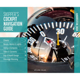 Cover of Adlard Coles' "Skipper's Cockpit Navigation Guide" by René Westerhuis. It features a close-up of a compass and includes chapters on nautical charts, buoys, using a compass, tides, log & depth gauge, along with creating an effective passage plan.