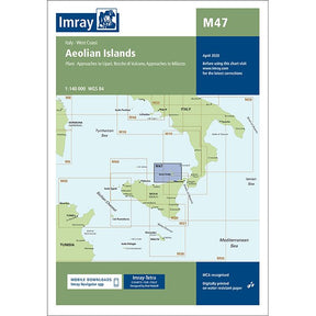 Imray Chart M47: Aeolian Islands cover