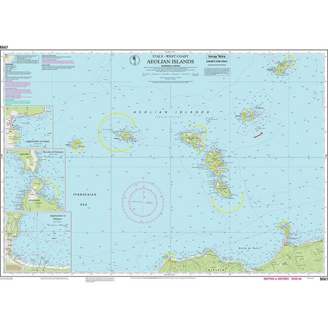Imray Chart M47: Aeolian Islands chart